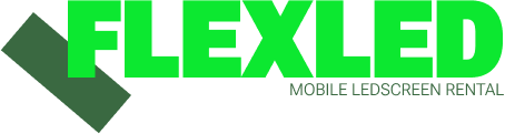 Flexled - mobile ledscreen rental Oostkamp